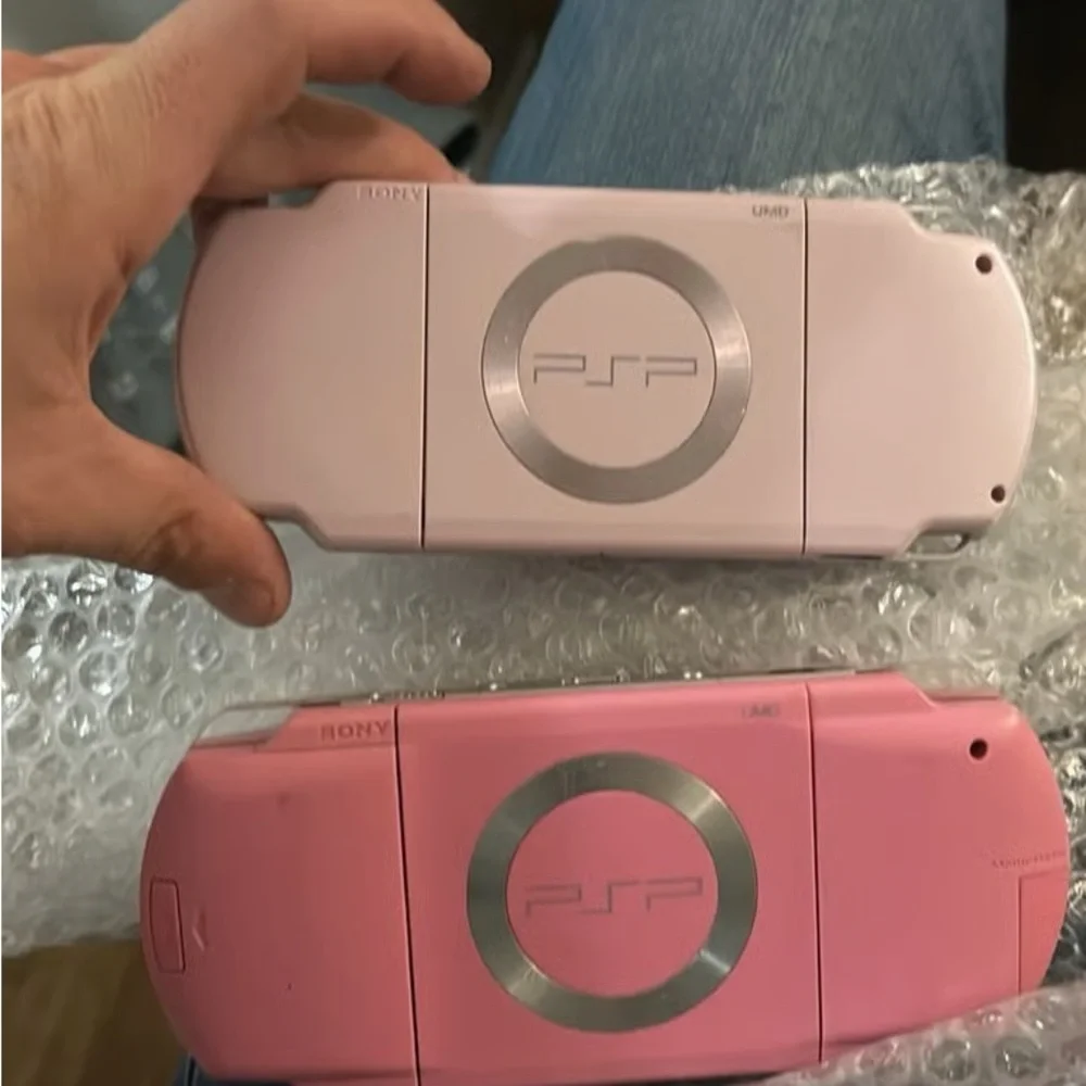 Sony PSP Handheld Console - Light Pink and Pink